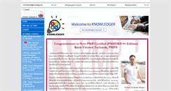 Desktop Screenshot of knowledgertraining.com